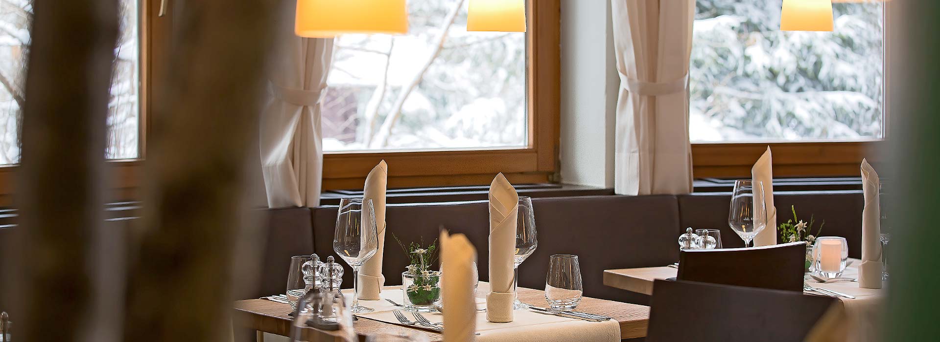 Restaurant im "elements" Oberstdorf · Hotel · Christlessee