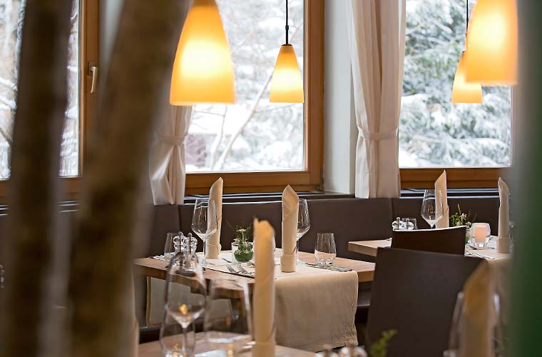 Restaurant im "elements" Oberstdorf · Hotel · Christlessee