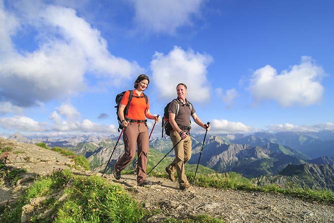 Bergwandern in Oberstdorf