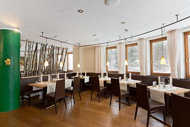Restaurant im Hotel elements Oberstdorf am Christlessee