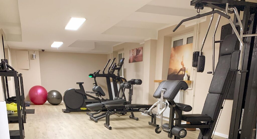 Fitnessraum im elements Hotel Oberstdorf