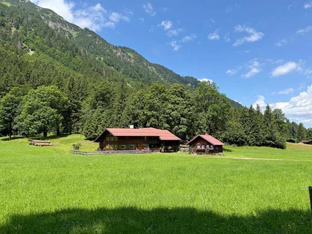Wanderung nach Spielmannsau