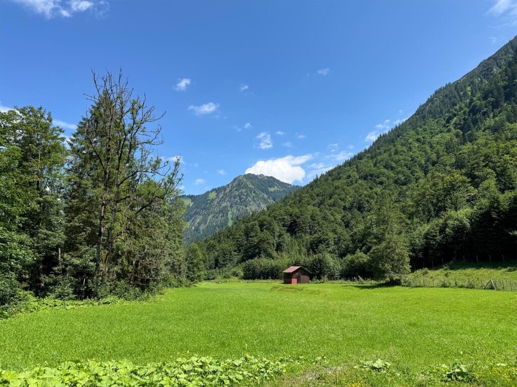 Wanderung nach Spielmannsau